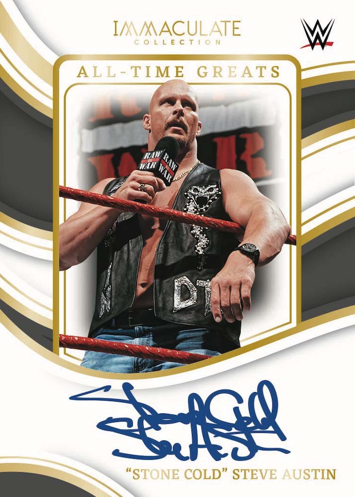 2023 WWE Panini Immaculate Collection Sample Image