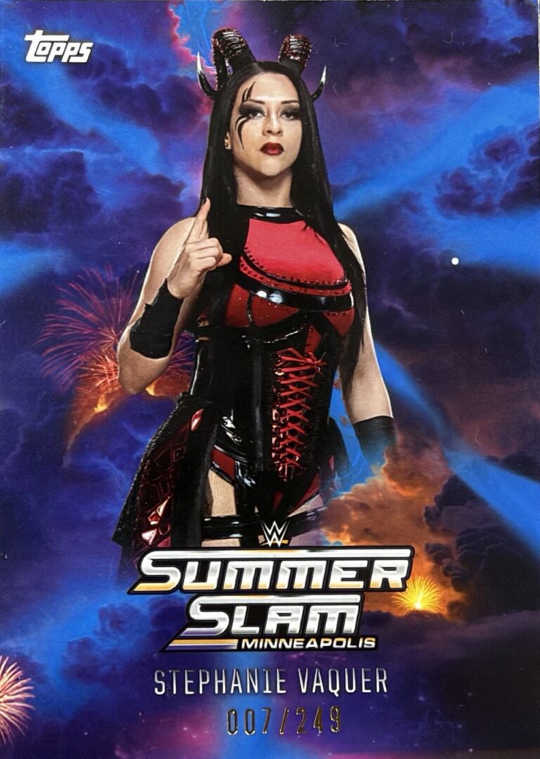 2026 WWE Topps Summerslam Sample Image